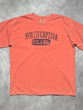 Comfort Colors Men's Orange T-shirt